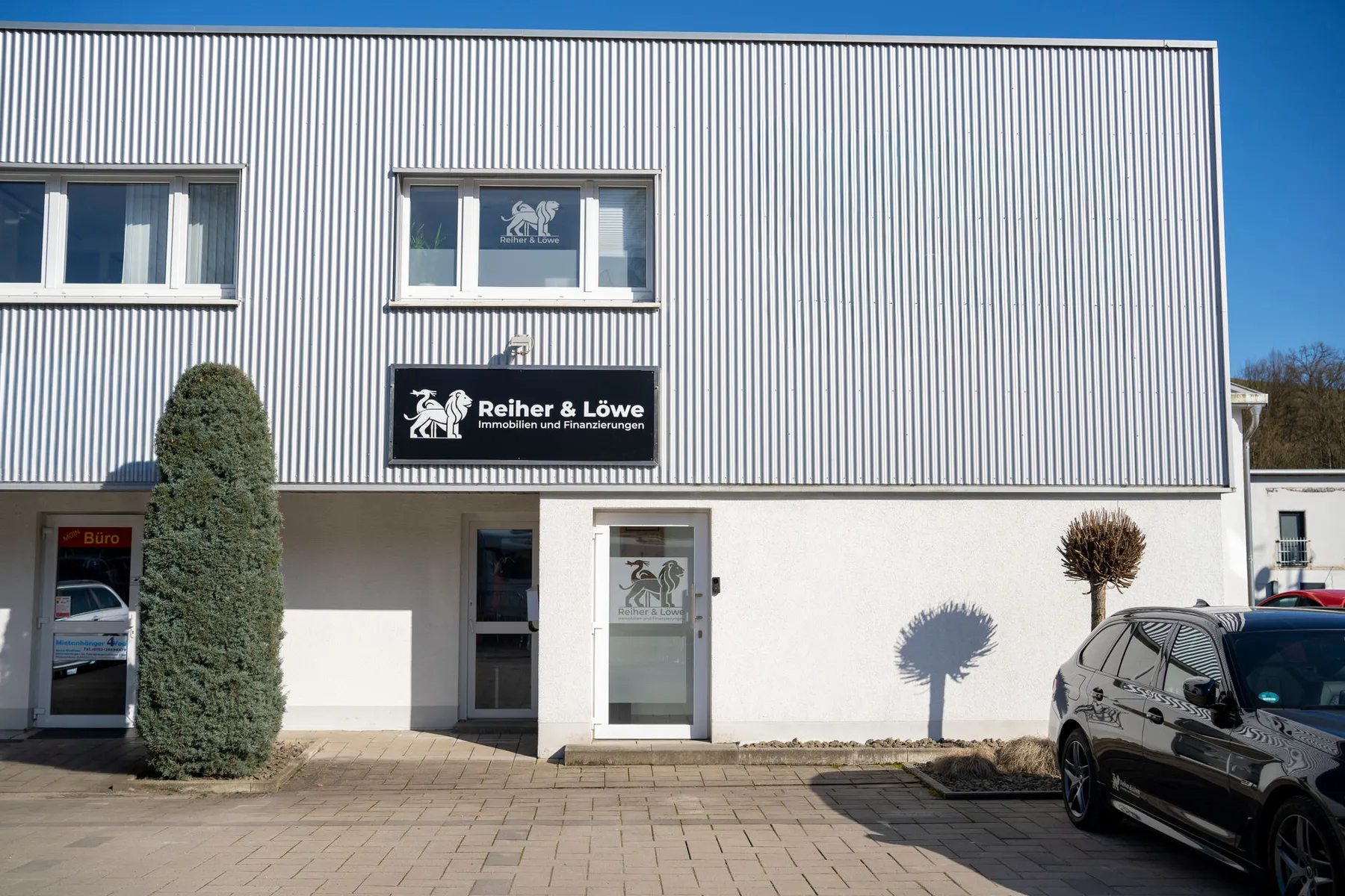 Büro von Reiher & Löwe in Kürten von außen