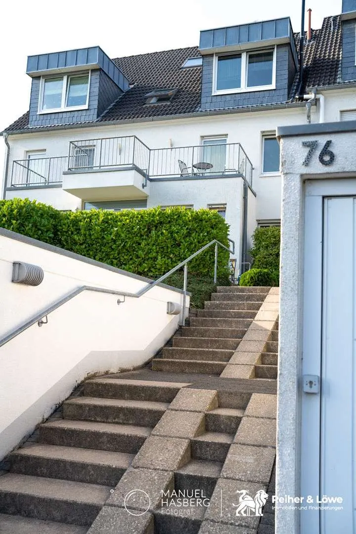 Treppenaufgang zum Haus